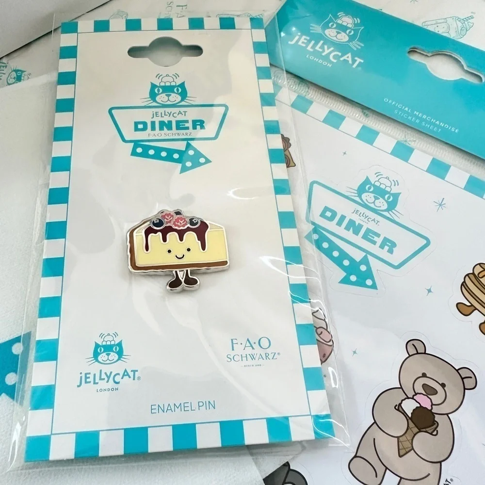 Jellycat FAO Schwarz NYC DINER EXCLUSIVE Crember Cheesecake 🔥🔥